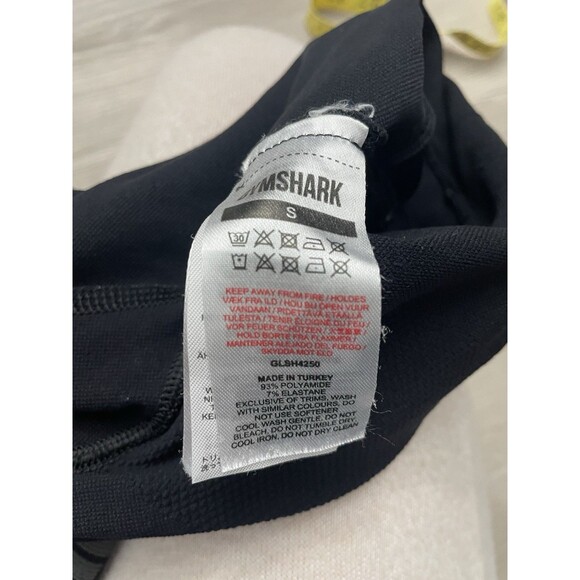 GYMSHARK WOMENS CYCLING HIGH WAIST SHORTS tight fitted workout exercise small - Picture 3 of 6